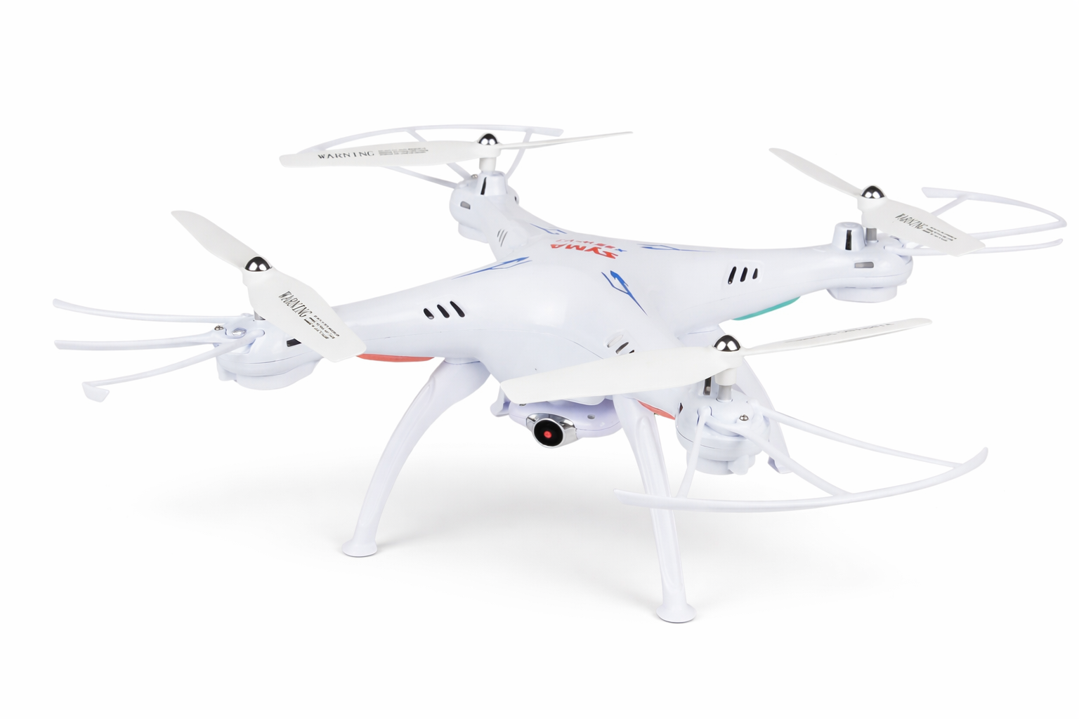 Drone Syma X5SW com câmera FPV para exploração tática e reconhecimento.