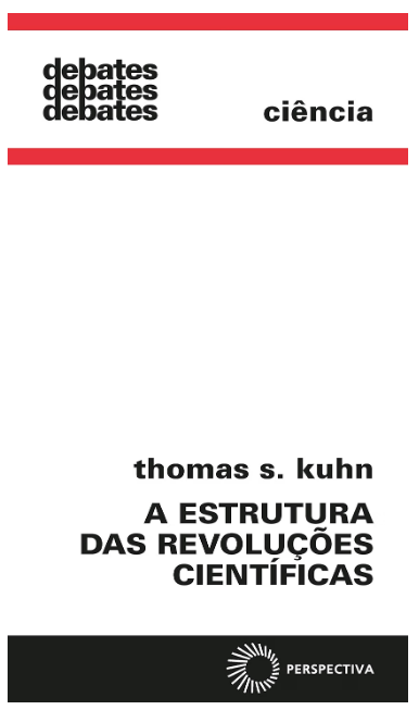 Capa do livro A Estrutura das Revoluções Científicas, de Thomas S. Kuhn