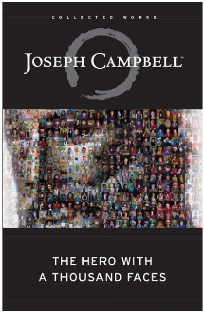 Capa do livro O Herói de Mil Faces, de Joseph Campbell