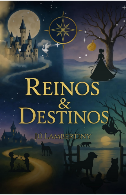 Capa do livro Reinos & Destinos, de Juliana Nascimento