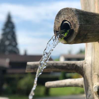 fonte de água